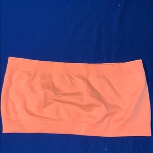 orange tube top